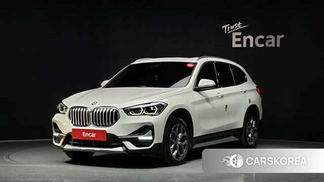 BMW X1 (F48) 2021 Белый из Кореи