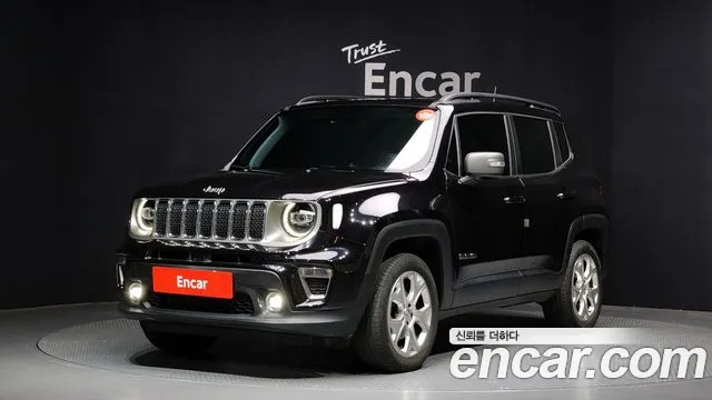 Jeep Renegade 2021 Черный из Кореи