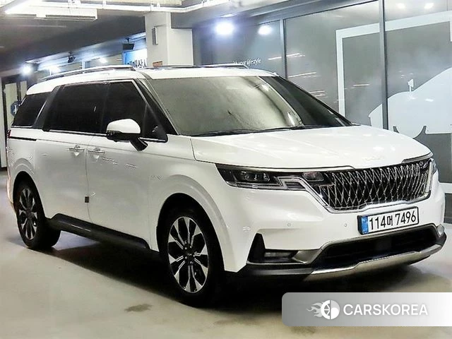 Kia Carnival 4th generation 2021 Белый из Кореи