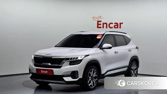 Kia Seltos 2022 Белый из Кореи