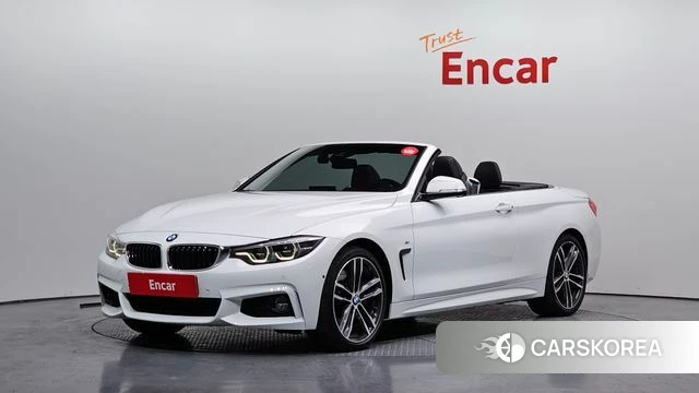 BMW 4 Series (F32) 2018 Белый из Кореи
