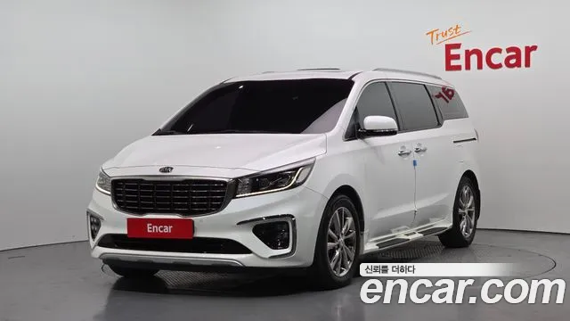 Kia The New Carnival 2020 Белый из Кореи