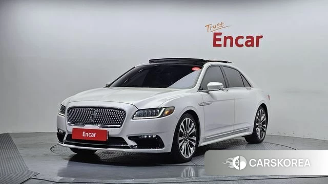 Lincoln Continental 10th Generation 2019 Белый из Кореи