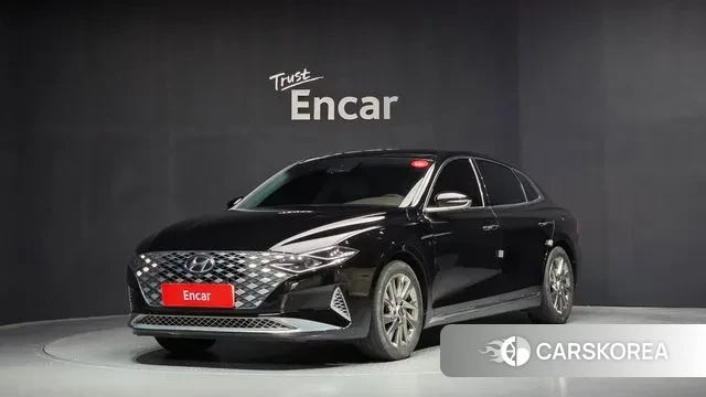 Hyundai The New Grandeur IG Hybrid 2021 Черный из Кореи