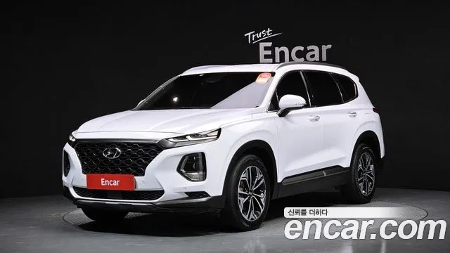 Hyundai Santa Fe TM 2018 Белый из Кореи