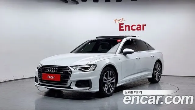 Audi A6 (C8) 2022 Белый из Кореи