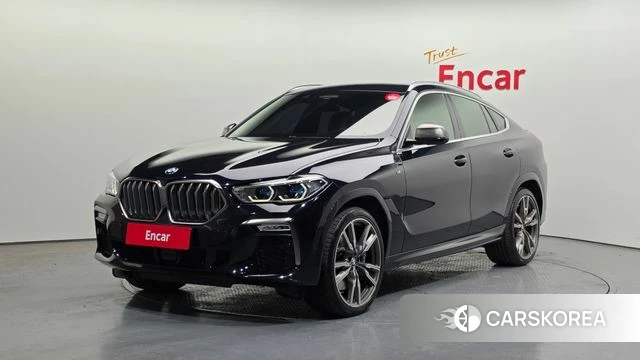 BMW X6 (G06) 2020 Черный из Кореи