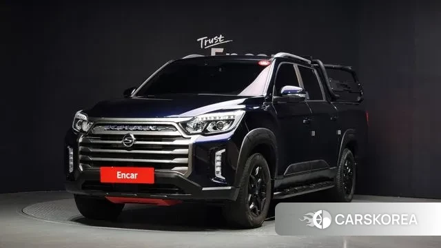 Ssangyong The New Rexton Sports Cannes 2021 Синий из Кореи