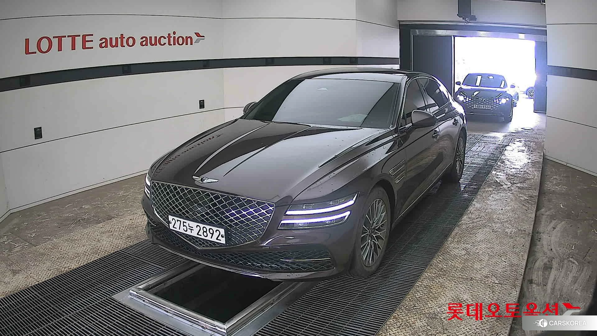 Hyundai G80 2021 Sedona Brown из Кореи