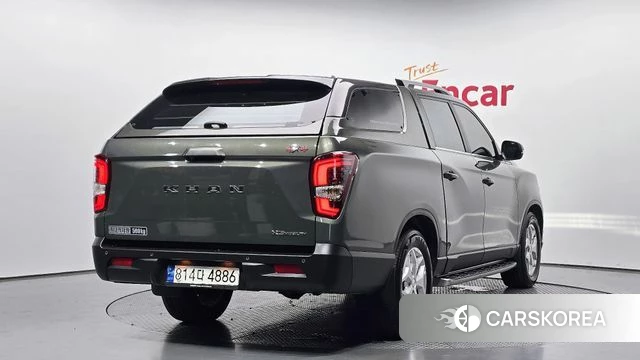 Ssangyong The New Rexton Sports Cannes 2023 Темно-зеленый из Кореи