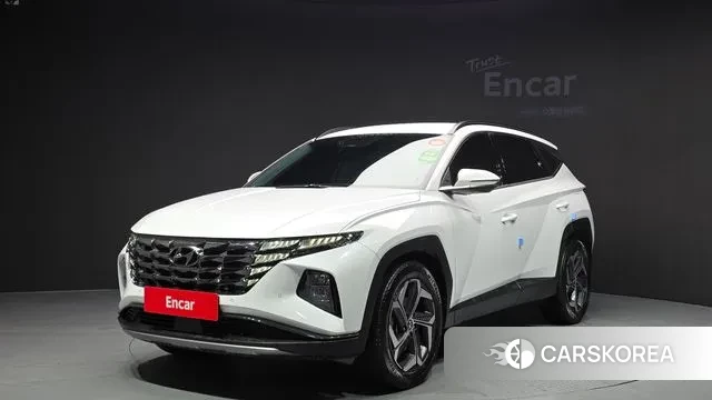 Hyundai Tucson (NX4) 2021 Белый из Кореи