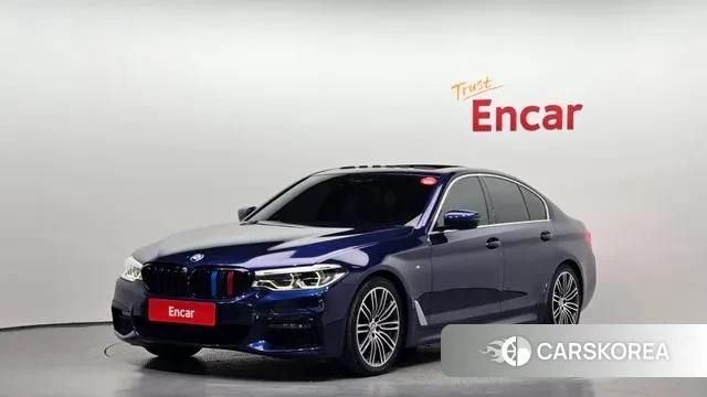 BMW 5 Series (G30) 2020 Синий из Кореи