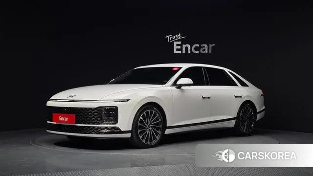 Hyundai Grandeur Hybrid (GN7) 2023 Белый из Кореи