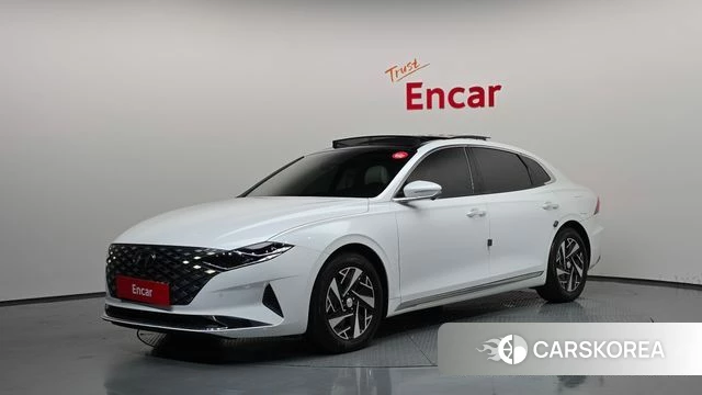 Hyundai The New Grandeur IG Hybrid 2022 Белый из Кореи