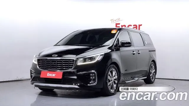 Kia The New Carnival 2018 Черный из Кореи