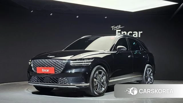 Genesis Electrified GV70 2022 Черный из Кореи