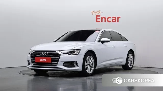 Audi A6 (C8) 2023 Белый из Кореи
