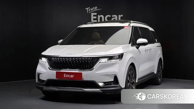 Kia Carnival 4th generation 2023 Белый из Кореи