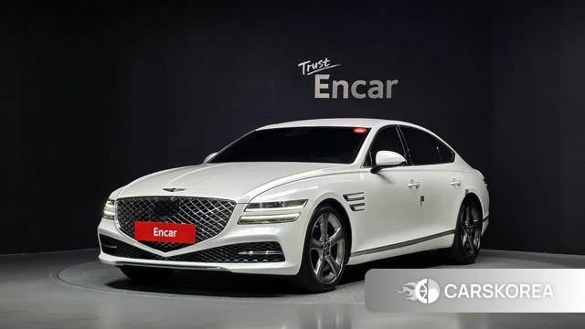 Genesis G80 (RG3) 2021 Белый из Кореи