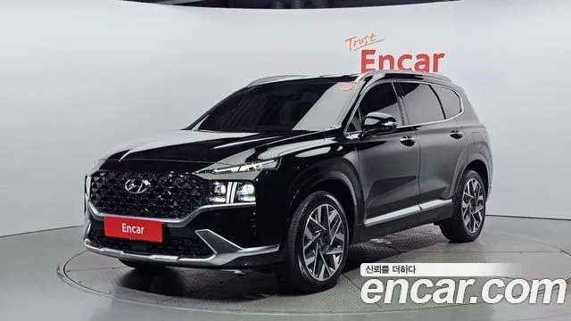 Hyundai The New Santa Fe 2020 Черный из Кореи