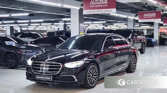 Mercedes-Benz S-Class W223 2023 Черный из Кореи