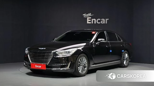 Genesis EQ900 2018 Черный из Кореи