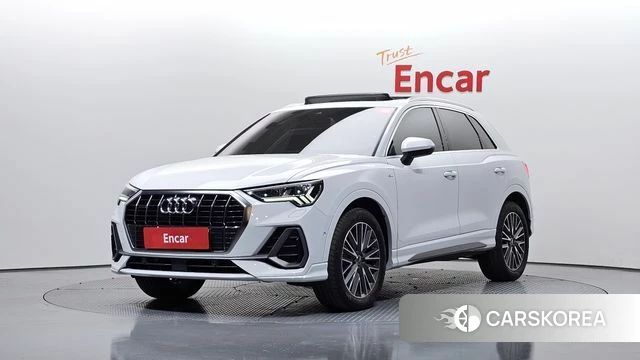 Audi Q3 (F3) 2023 Белый из Кореи