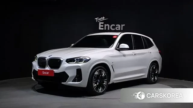 BMW iX3 2024 Белый из Кореи