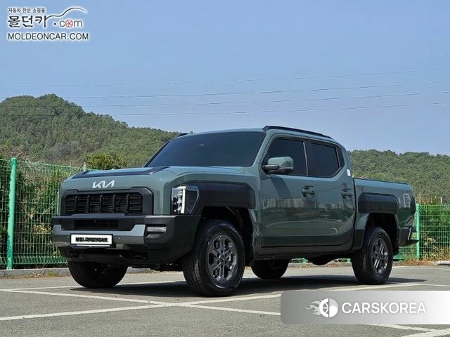 Kia Tasman 2025 Темно-зеленый из Кореи