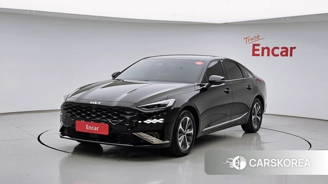 Kia K8 Hybrid 2023 Черный из Кореи