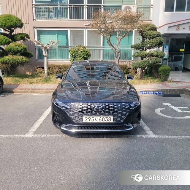 Hyundai The New Grandeur IG 2020 Черный из Кореи