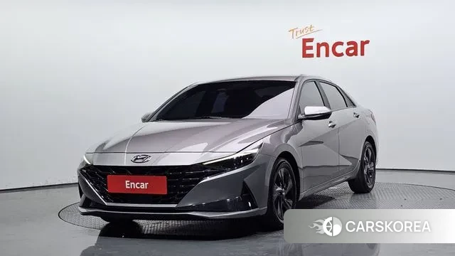 Hyundai Avante Hybrid (CN7) 2022 Серый из Кореи