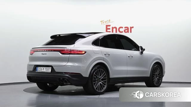 Porsche Cayenne (PO536) 2022 Серебристо-серый из Кореи