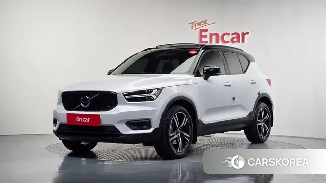 Volvo XC40 2022 Белый из Кореи