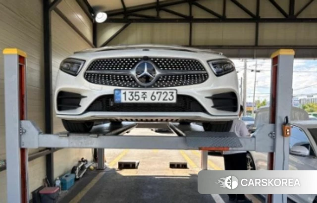 Mercedes-Benz CLS-Class C257 2021 Белый из Кореи