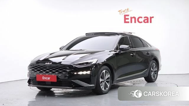 Kia K8 Hybrid 2022 Черный из Кореи