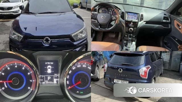 Ssangyong Tivoli Armor 2018 Синий из Кореи