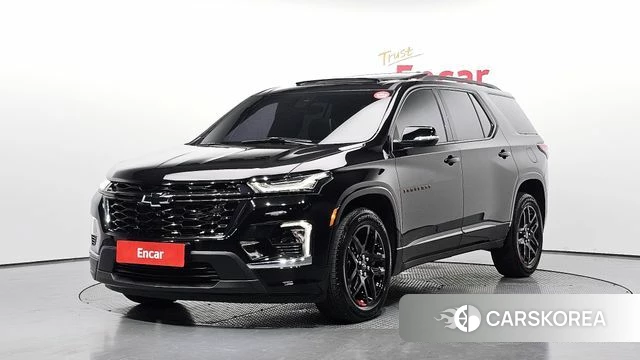 Chevrolet (GM Daewoo) Traverse 2023 Черный из Кореи