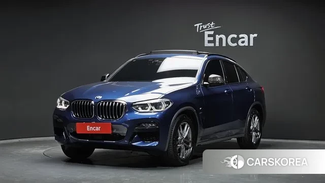 BMW X4 (G02) 2021 Синий из Кореи