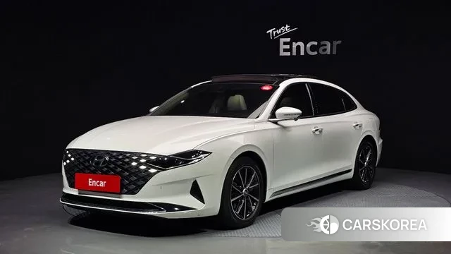 Hyundai The New Grandeur IG 2021 Белый из Кореи