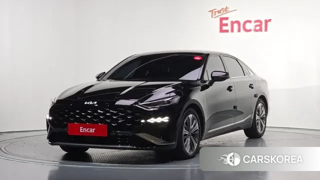 Kia K8 Hybrid 2023 Черный из Кореи