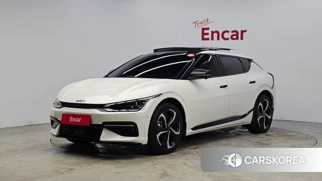 Kia EV6 2023 Белый из Кореи