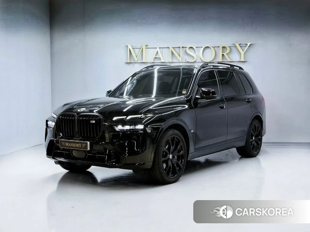 BMW X7 (G07) 2024 Черный из Кореи