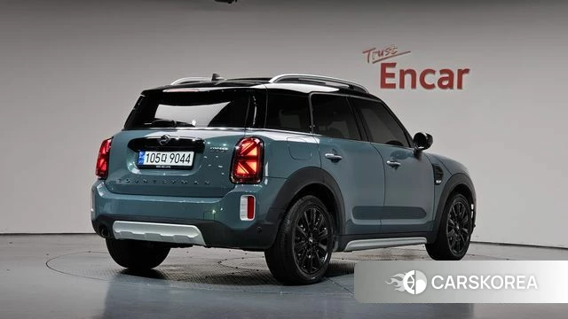Mini Cooper Countryman 2023 Небесно-голубой из Кореи