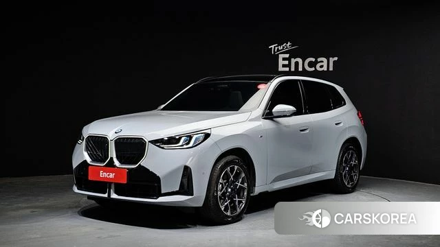 BMW X3 (G45) 2025 Светло-серебряный цвет из Кореи