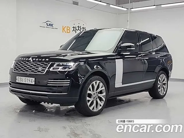 Land Rover Range Rover 4th Generation 2018 Черный из Кореи