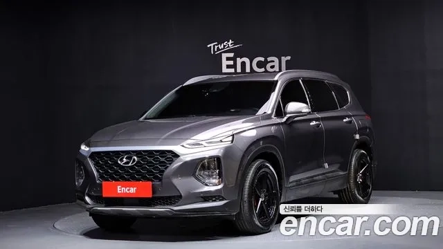Hyundai Santa Fe TM 2018 Серый из Кореи