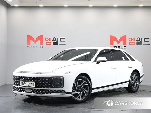 Hyundai Grandeur (GN7) 2024 Белый из Кореи