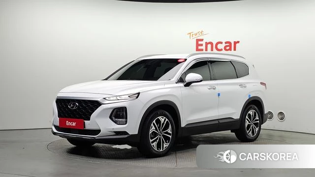 Hyundai Santa Fe TM 2018 Белый из Кореи