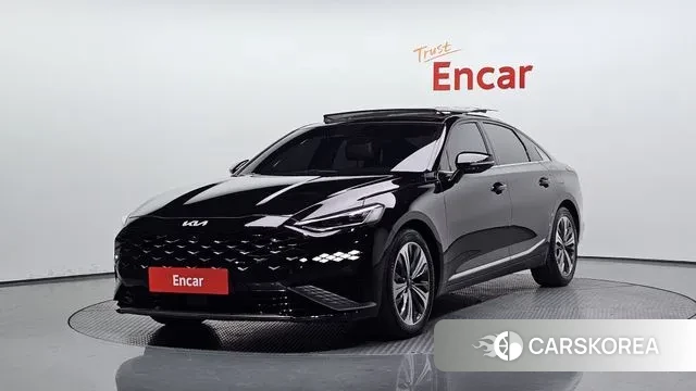 Kia K8 2021 Черный из Кореи